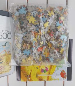 Image of the puzzle 500, Heye, Love Time, Jean-Jacques Loup, Sealed Bag, Picture of the bag
