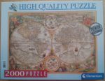 Image of the puzzle 2000, Clementoni, Ancient Map, by Petrus Plancius, Factory Sealed, Picture of the box