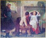 Image of the puzzle 520, Jumbo, Jealousy and Flirtation, Haynes King, Complete, Picture of the puzzle
