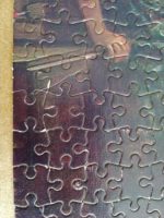 Image of the puzzle 520, Jumbo, Jealousy and Flirtation, Haynes King, Complete, Detail of the puzzle