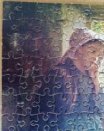 Image of the puzzle 520, Jumbo, Jealousy and Flirtation, Haynes King, Complete, Detail of the puzzle