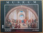 Image of the puzzle 1000, Clementoni, School of Athens, by Raphael, Factory Sealed, Picture of the box