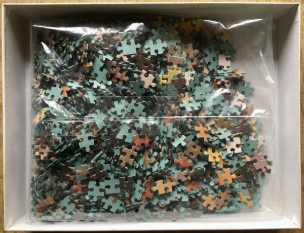 Image of the puzzle 1500, MB, Coucher de Soleil, by David Muench, Sealed Bag, Picture of the bag