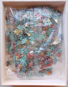 Image of the puzzle 1000, MB, Fanfan la Tulipe (Movie Poster), Sealed Bag, Picture of the bag