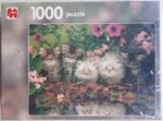 Image of the puzzle 1000, Jumbo, Kittens, Factory Sealed, Picture of the box