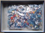 Image of the puzzle 1000, Ravensburger, Which Way, Santa?, by Roy Trower, Complete, Picture of the bag