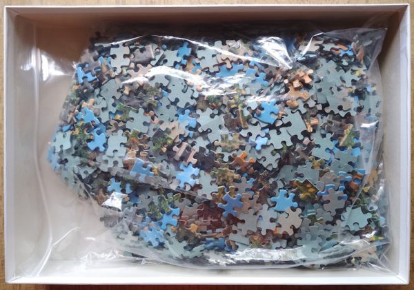 Image of the puzzle 1500, Jumbo, The Cathedral in Segovia, Complete, Picture of the bag