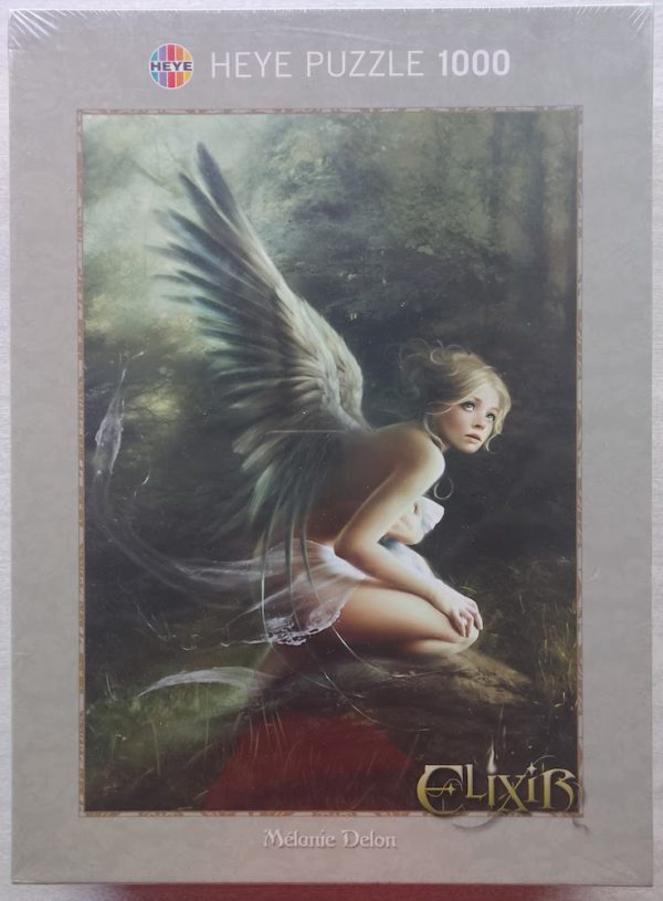 Image of the puzzle 1000, Heye, Forest, Mélanie Delon, Factory Sealed, Picture of the box