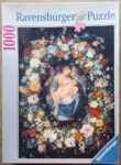 Image of the puzzle 1000, Ravensburger, Madonna with Garland, by Jan Brueghel the Elder, Complete, Picture of the box