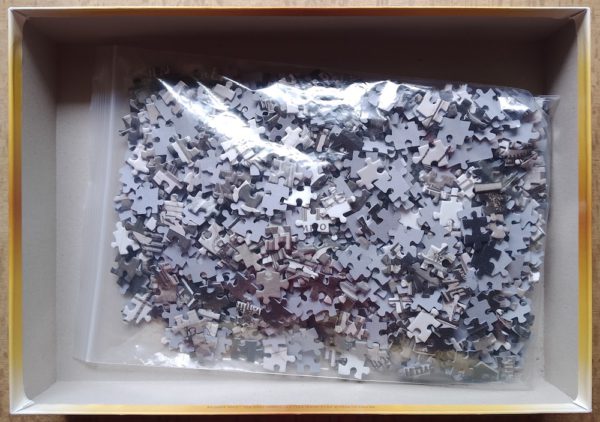 Image of the puzzle 1000, Clementoni, Bal du Moulin Rouge, Complete, Picture of the bag
