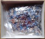 Image of the puzzle 1000, King, Christmas Village, by Czes Pachela, Complete, Picture of the bag