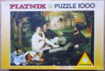 Image of the puzzle 1000, Piatnik, The Luncheon on the Grass, by Édouard Manet, Complete, Picture of the box