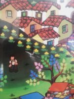 Image of the puzzle 1000, Diset, The Pilgrimage, Juan Sánchez, Factory Sealed, Detail of the box