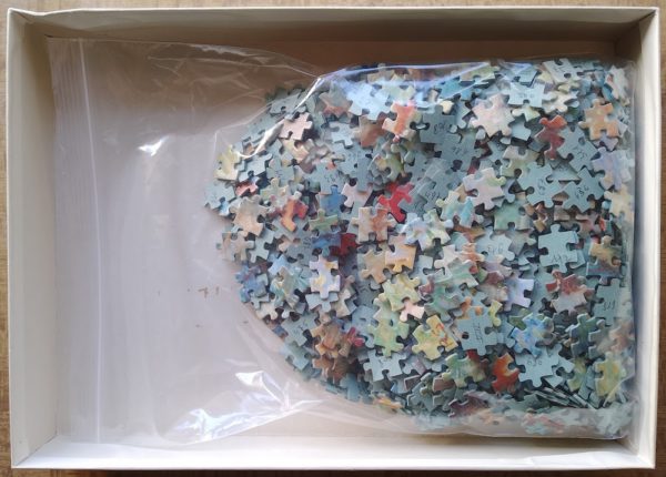 Image of the puzzle 1000, Nathan, The Prince and Princess, by Jeanette Leuers, Complete, Picture of the bag