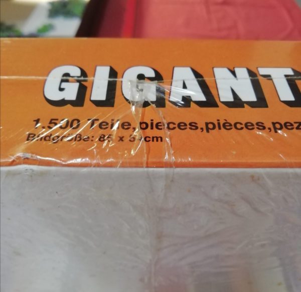 Image of the puzzle 1500, Piatnik, Melk Abbey, Wachau, Factory Sealed, Detail of the box