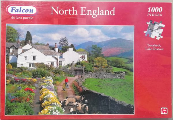 Image of the puzzle 1000, Jumbo, Troutbeck, Lake District, by Mike Guy, Factory Sealed, Picture of the box