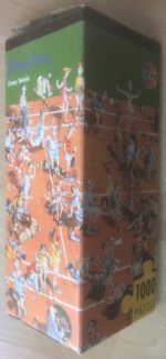 Image of the puzzle 1000, Heye, Crazy Tennis, by Roger Blachon, Complete, Picture of the box