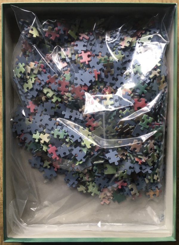 Image of the puzzle 1000, Heye, Valentine Fairies, by by Stephen Mackey, Complete, Picture of the bag