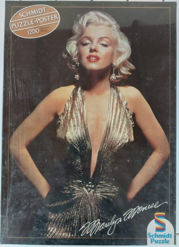 Image of the puzzle 1200, Schmidt, Marilyn Monroe, Factory Sealed, Picture of the box