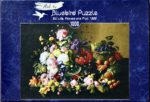 Image of the puzzle 1000, Bluebird, Still Life, Flowers and Fruit, by Severin Roesen, Complete, Picture of the Box