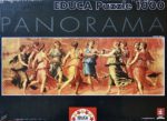 Image of the puzzle 1000, Educa, Dance of Apollo with the Muses, by Giulio Romano, Factory Sealed, Picture of the box