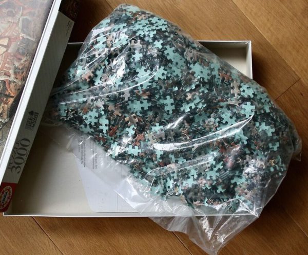 Image of the puzzle 3000, Educa, Corteo dei Re Magi, Benozzo Gozzoli, Sealed Bag, Picture of the bag