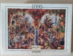 Image of the puzzle 4000, Nathan, Venetian Follies, Gabor Szittya, Sealed Bag, Picture of the box