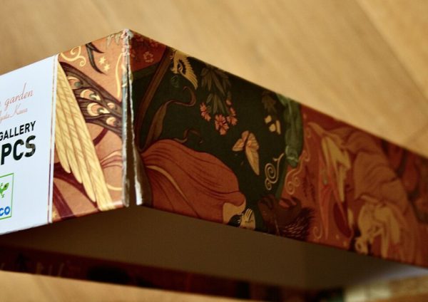 Image of the puzzle 500, Djeco, Unicorn Garden, by Agata Kawa, Complete, Picture of the corner