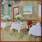 Image of the puzzle 504, Hoogovens, Interior of a Restaurant, by Vincent van Gogh, Complete, Picture of the box