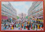 Image of the puzzle 3000, Nathan, 14th of July Celebrations Rue Royale, Michel Hermel, Complete, Picture of the box