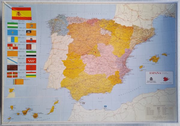 Image of the puzzle 1500, Educa, España, El Estado Autonómico, Sealed Bag, Picture of the box