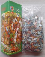 Image of the puzzle 1500, Heye, Funny Farm, Michael Ryba, Sealed Bag, Picture of the bag