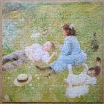 Image of the puzzle 156, MB, The Gentle Awakening, by Charles Henrida, Complete, Picture of the puzzle