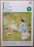 Image of the puzzle 156, MB, The Gentle Awakening, by Charles Henrida, Complete, Picture of the box