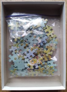 Image of the puzzle 156, MB, The Gentle Awakening, by Charles Henrida, Complete, Picture of the bag