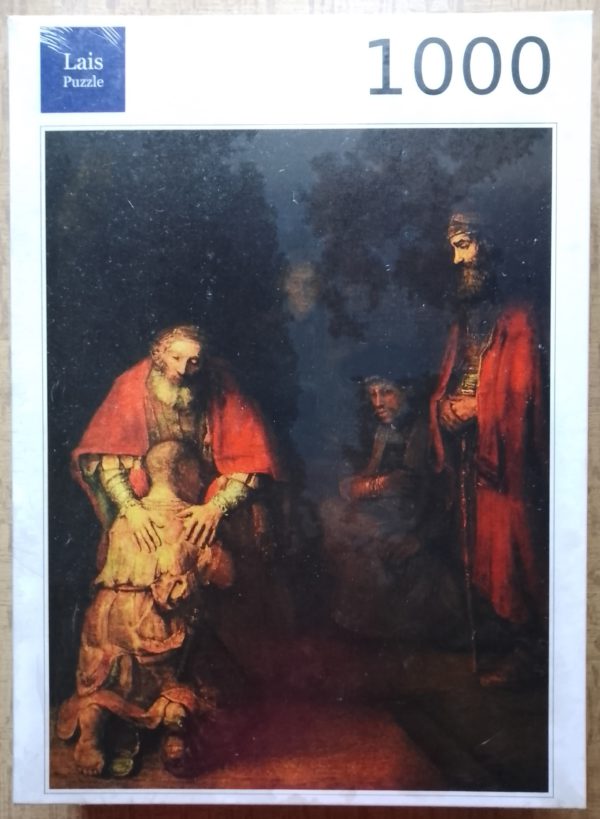 Image of the puzzle 1000, Lais, The Return of the Prodigal Son, by Rembrandt, Factory Sealed, Picture of the box