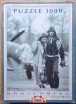 Image of the puzzle 1000, Educa, Homecoming, by Christopher Bissell, Factory Sealed, Picture of the box