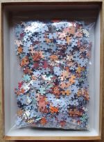 Image of the puzzle 1000, Heye, Bathtub, Mateo Dineen, Complete, Picture of the bag