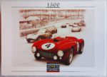Image of the puzzle 1500, Nathan, Ferrari 375 Plus - 1954, by François Bruère, Sealed Bag, Picture of the box