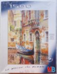 Image of the puzzle 1500, MB, Un Air de Venise, by Christian Graniou, Factory Sealed, Picture of the box