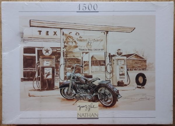 Image of the puzzle 1500, Nathan, Fill It Up, by François Bruère, Factory Sealed, Picture of the box