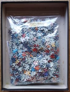 Image of the puzzle 1000, Clementoni, Vivaldi's Primavera, by Joadoor, Complete, Picture of the bag
