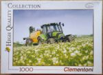 Image of the puzzle 1000, Clementoni, Deutz-Fahr Agrotron 165.7 mit Feldspritze, Complete, Picture of the box