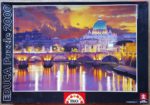 Image of the puzzle 2000, Educa, San Angelo Bridge, Rome, Complete, Picture of the box