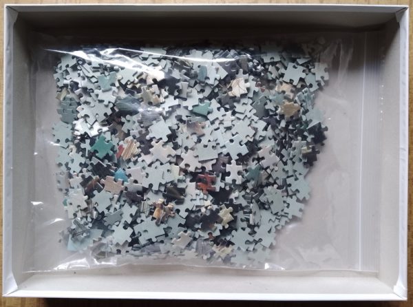 Image of the puzzle 1000, Schmidt, The Battle of Trafalgar, by John Callow, Complete, Picture of the bag