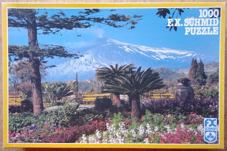 DALLAS - EWING FAMILY - PUZZLE 1000 PIECES - F.X. SCHMID 1982