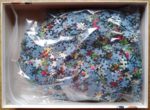 Image of the puzzle 1500, Ravensburger, Atrium Garden, by Ernie Vater, Complete, Picture of the bag