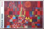 Image of the puzzle 1000, Piatnik, Castle and Sun, by Paul Klee, Complete, Picture of the box