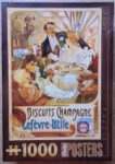 Image of the puzzle 1000, D-Toys, Biscuits Champagne Lefèvre-Utile, by Alphonse Mucha, Complete, Picture of the box