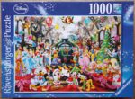 Image of the puzzle 1000, Ravensburger, Disney - All Aboard for Christmas!, Complete, Picture of the box